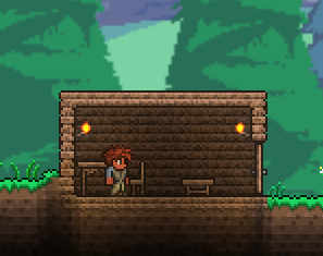 Official Terraria Wiki visual of a starter house