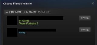 Official Terraria Wiki illustration of Steam invite dialog