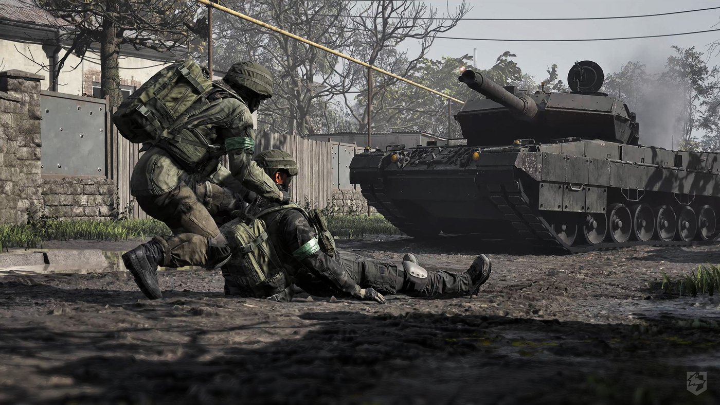 Official WARDOGS armored vehicle in action
