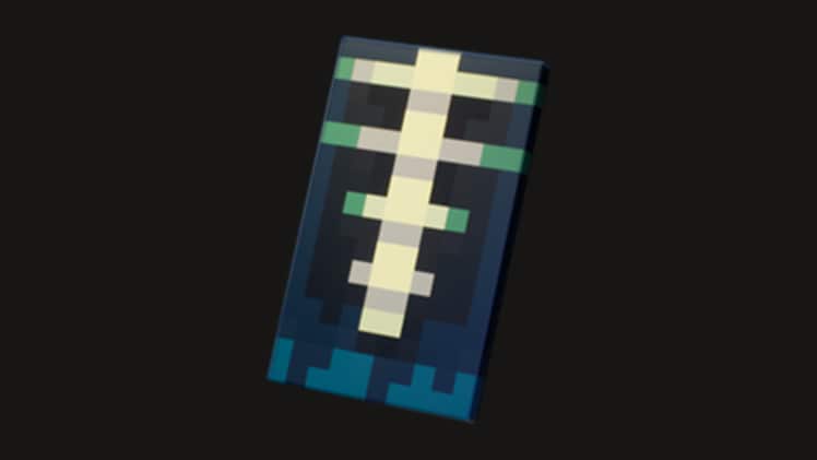 Official dark Twisted Cape with pale spine pattern