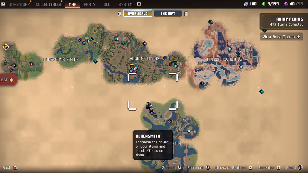 Minecraft Dungeons II heroes exploring a bright outdoor region