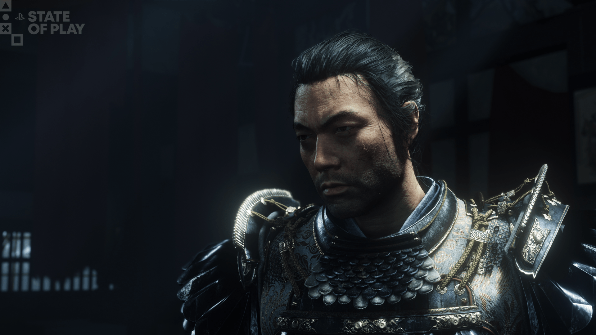 Jin Sakai fights in official Ghost of Yotei Most Wanted gameplay artwork