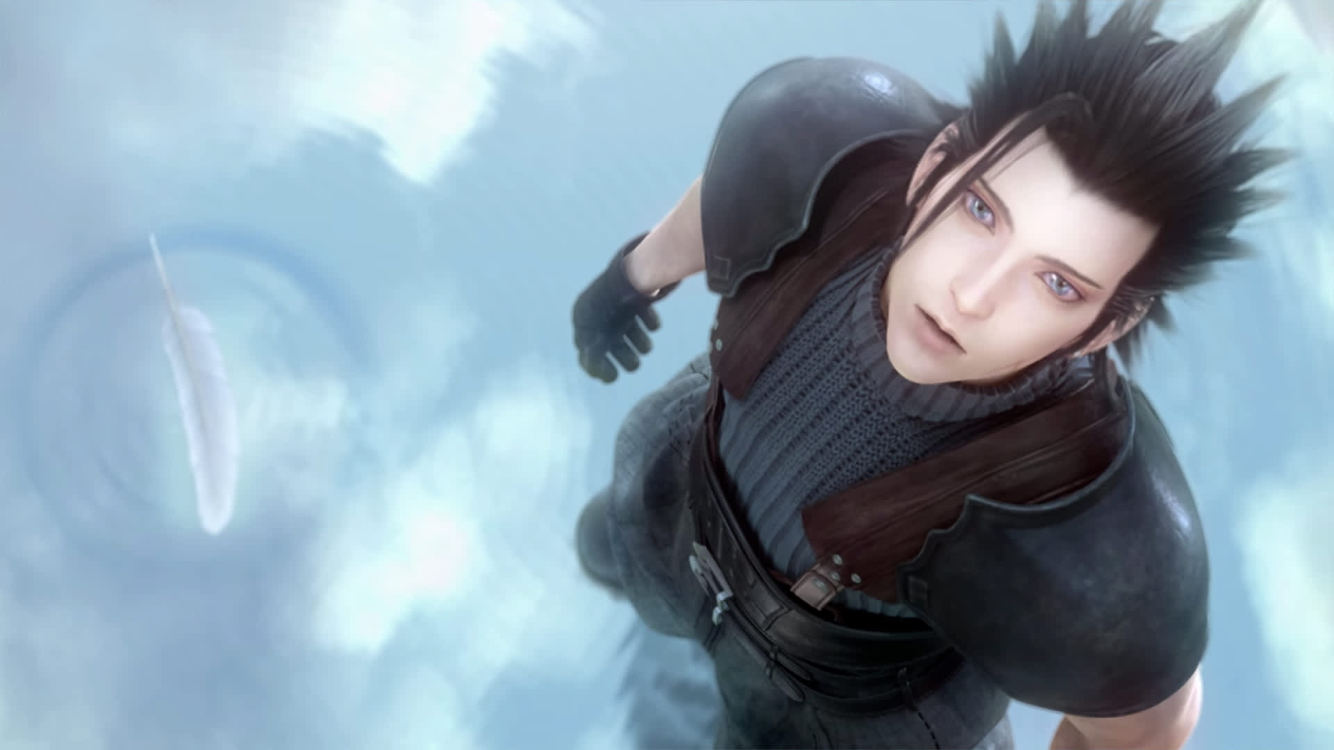 Zack Fair appears in a bright official Crisis Core Reunion scene