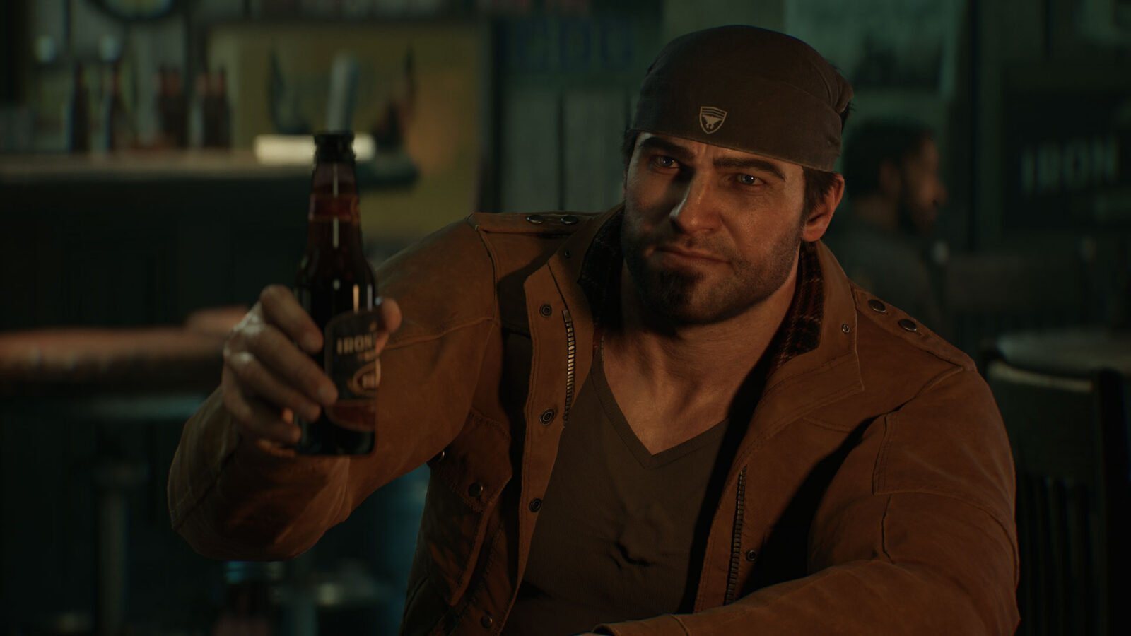 Marcus Fenix raises a bottle in official Gears of War: E-Day art