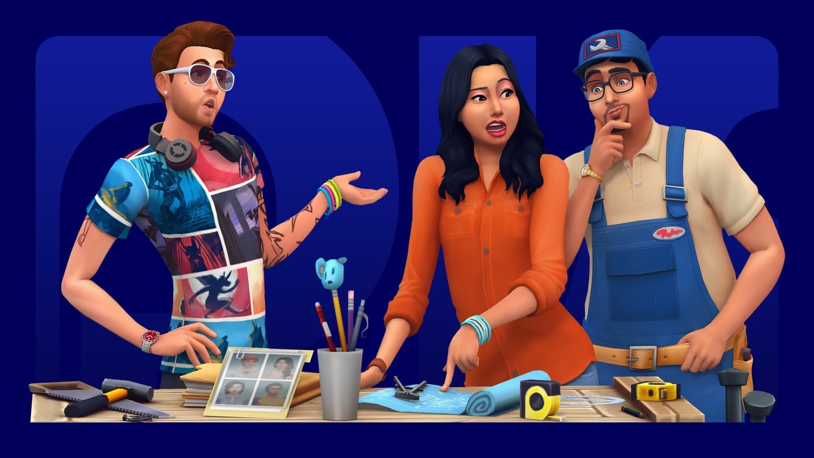 The Sims 4 公式9月ランドリーリストアートワーク