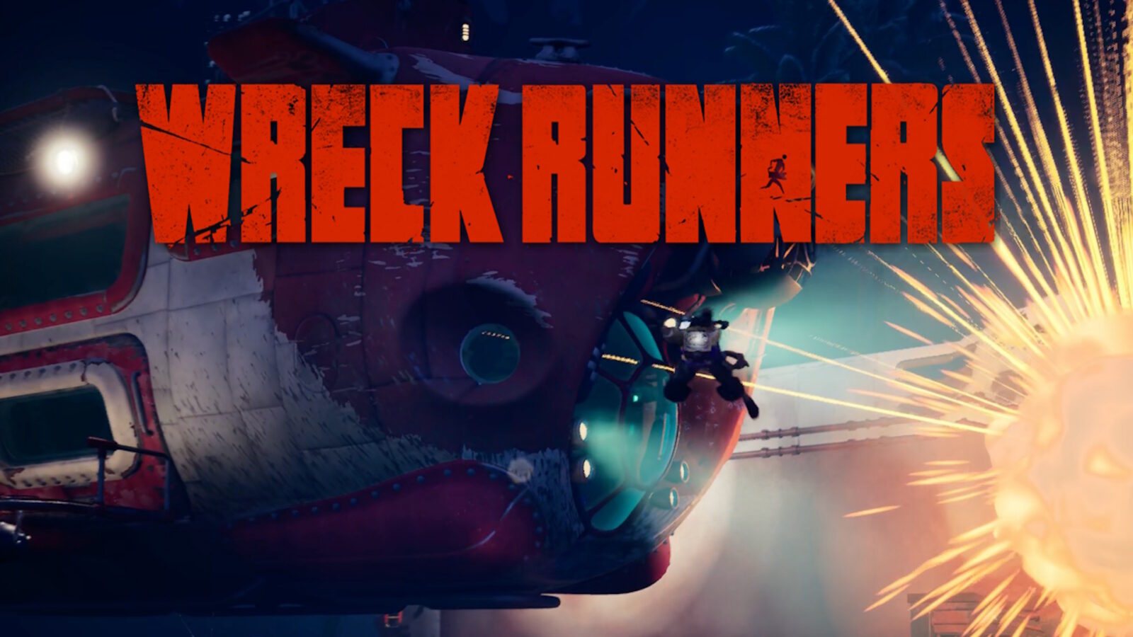 Wreck Runners underwater explosion in an official gameplay screenshot
